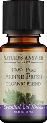 Nature`s Answer Nature's Answer Alpine Fresh Organic Blend - Смесь эфирных масел Natures Answer Alpine Fresh 15 мл органическая свежая