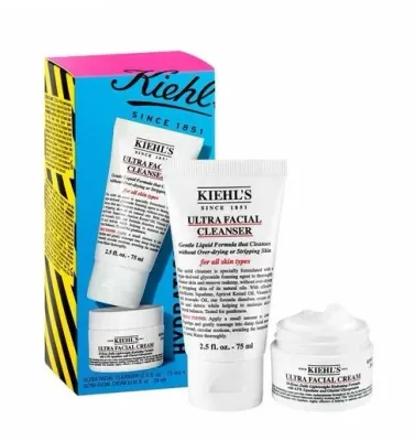 Подарочный набор для лица Kiehl's Hydration Starts Here Gift: гель, 75 мл, крем, 28 мл