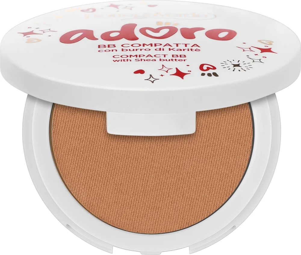 Компактный BB-крем Bottega Verde Adoro BB Compact бархатистый натуральный, 7.5 г, оттенок Beige