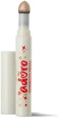 Тени для век Bottega Verde Adoro Metal Eyeshadow пудровые, с аппликатором, 1 г