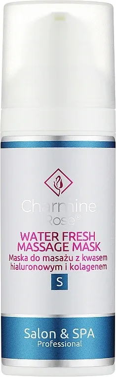 Массажная маска для лица Charmine Rose Water Fresh с гиалуроновой кислотой и коллагеном 50 мл
