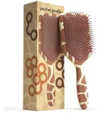 Щётка для волос Framar Paddle Brush Giraffe для распутывания, с широким основанием, 1 шт — фото 1