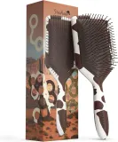Щётка для волос Framar Paddle Brush Yeehaw для распутывания, с широким основанием, 1 шт — фото 2
