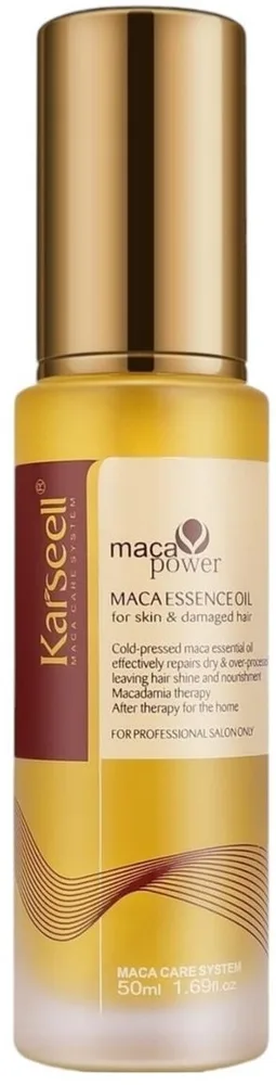 Масло для волос Karseell Maca Essence Oil несмываемое, с аргановым маслом, 50 мл