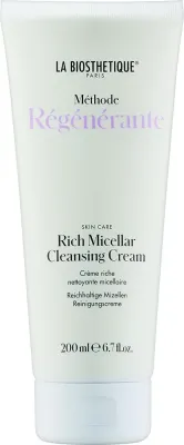 La Biosthetique Methode Regenerante крем очищающий мицеллярный Rich Micellar Cleansing Cream 200 мл, для умывания и снятия макияжа