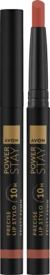Помада-стик для губ Avon Power Stay 10H Precise стойкая, оттенок Coral Queen
