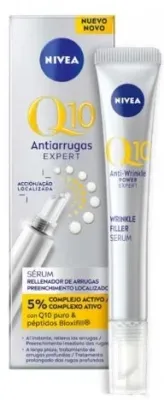 NIVEA Q10 Power Expert Anti-Wrinkle Q10 Filler Serum сыворотка-филлер против морщин 15 мл для лица и области вокруг глаз с коэнзимом Q10