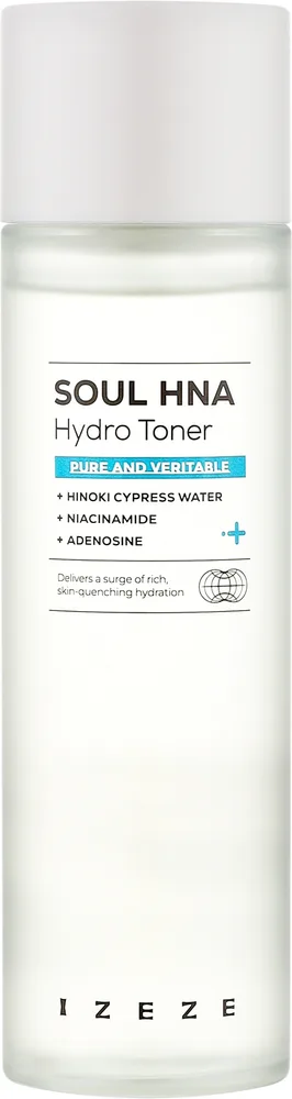 Увлажняющий тоник для лица IZEZE Soul HNA Hydro Toner с ферментированными экстрактами и гиалуроновой кислотой, 150 мл