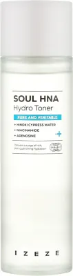 Увлажняющий тоник для лица IZEZE Soul HNA Hydro Toner с ферментированными экстрактами и гиалуроновой кислотой, 150 мл