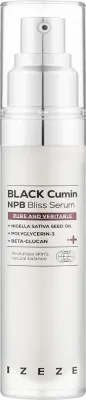 Сыворотка для лица IZEZE Black Cumin NPB Bliss Serum увлажняющая с маслом чёрного тмина 30 мл