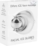 Массажёр для лица Diforo Ice Globes White, криотерапия и термотерапия, два шарика с гелем, белый, 1 шт — фото 2