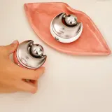 Массажёр для лица Diforo Ice Globes White, криотерапия и термотерапия, два шарика с гелем, белый, 1 шт — фото 8