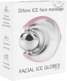 Массажёр для лица Diforo Ice Globes Pink, криотерапия и термотерапия, два шарика с гелем, розовый, 1 шт — фото 2