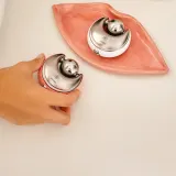 Массажёр для лица Diforo Ice Globes Pink, криотерапия и термотерапия, два шарика с гелем, розовый, 1 шт — фото 7