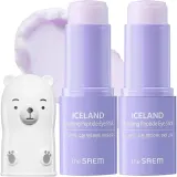 The Saem Iceland Hydrating Peptide Eye Stick стик для кожи вокруг глаз увлажняющий с пептидами, от отёков и тёмных кругов, 7 г — фото 2