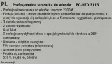 Фен для волос ProfiCare PC-HTD 3113 Black с ионизацией, с диффузором и концентратором, 2200 Вт, 1 шт — фото 3