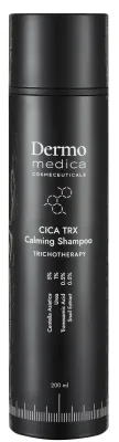 Шампунь Dermomedica Trichotherapy CICA TRX успокаивающий, для чувствительной кожи головы, с центеллой и транексамовой кислотой, 200 мл, Польша