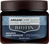 Восстанавливающая маска для волос Arganicare Biotin с биотином, коллаген, аргановое масло, плотность и блеск, 500 мл — фото 2