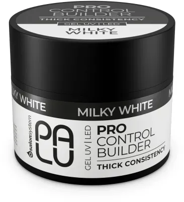 Строительный гель для ногтей Palu Pro Control Builder Gel UV/LED желеобразный, с мягким самовыравниванием, 45 г