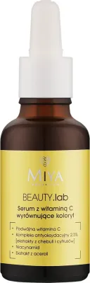 Сыворотка для лица Miya Cosmetics Beauty Lab Vitamin C выравнивающая тон антиоксидантная 30 мл