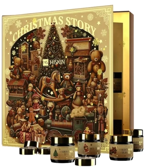 Адвент-календарь HiSkin Advent Calendar Christmas Story с 24 ароматическими свечами