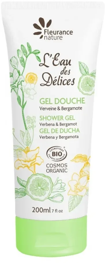 Гель для душа Fleurance Nature Verbena & Bergamot органический, 200 мл
