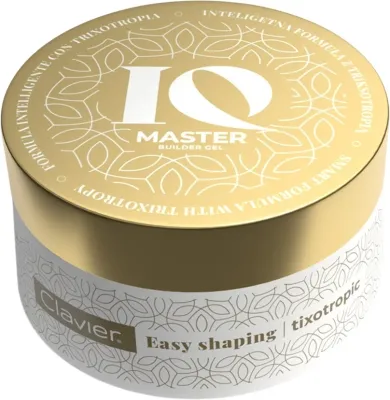 Гель для моделирования ногтей Clavier IQ Master тиксотропный, для наращивания и коррекции, 50 г