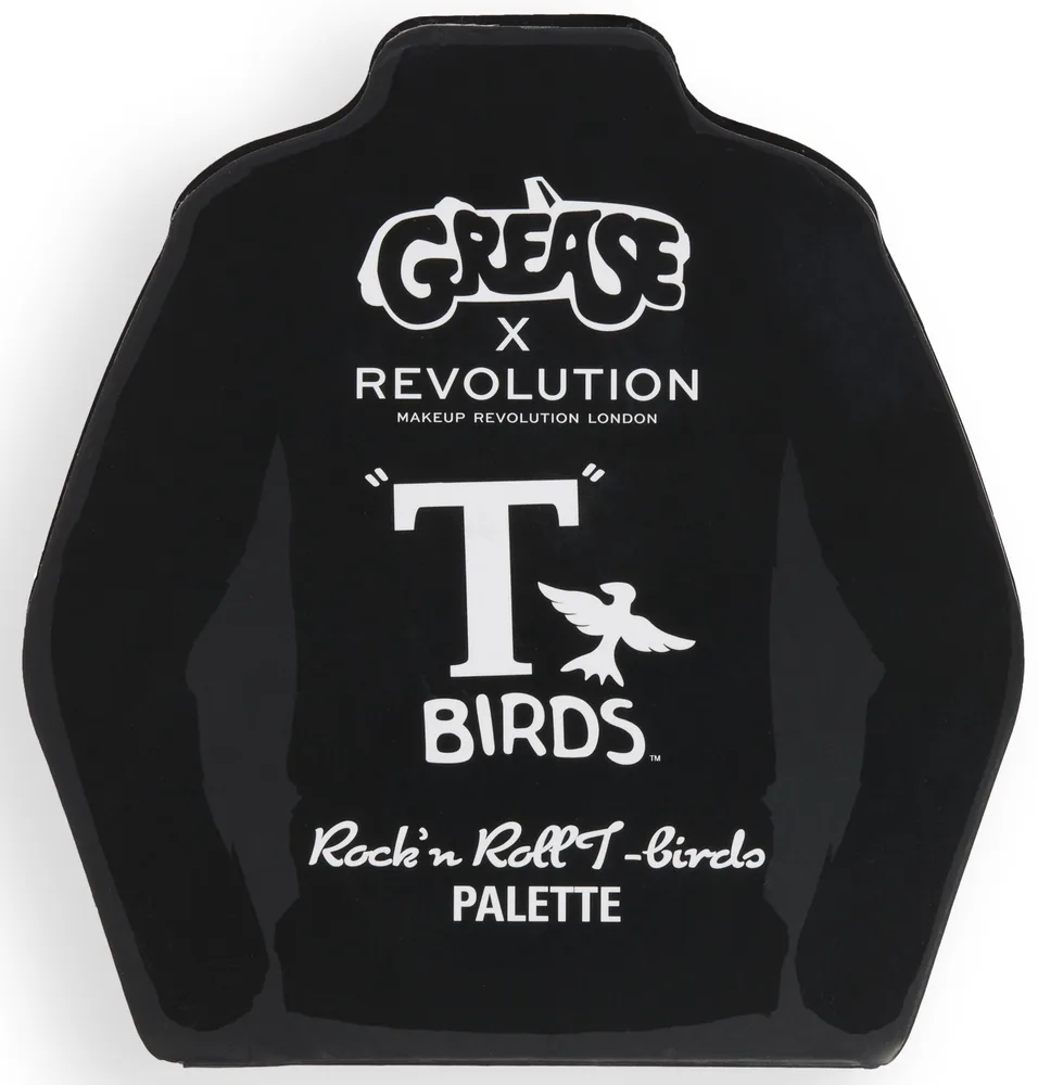 Палетка теней для век Makeup Revolution X Grease Rock'n Roll T-birds, 9 г