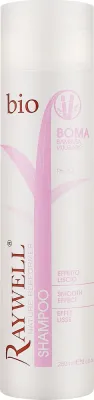 Шампунь Raywell Bio Boma Smooth Effect разглаживающий, с алоэ вера, маслом арганы и бамбуком, для повреждённых волос, 250 мл, Италия, 250 мл