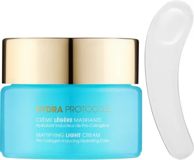 DermEden DermEden Hydra Protocole Mattifying Light Cream - Крем для лица Derm Eden Hydra Protocole лёгкий матирующий 50 мл
