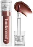 Блеск для губ Huda Beauty Icy Nude Faux Filler Lip Gloss с шиммером, с эффектом филлера, 3,9 мл, оттенок She Fire — фото 1