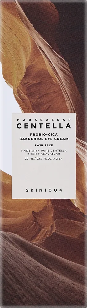 Набор для век SKIN1004 Madagascar Centella два крема с центеллой бакучиолом и ниацинамидом 2x20 мл