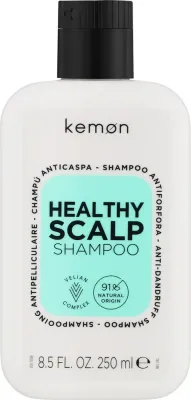 Шампунь Kemon Healthy Scalp против перхоти, с комплексом Velian (коровяк, бессмертник, лён, ромашка) и пироктон оламином, 250 мл, Италия, 250 мл