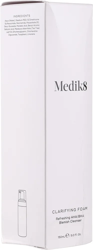 Medik8 Blemish Clarifying Foam безмасляная очищающая пенка для проблемной кожи 150 мл