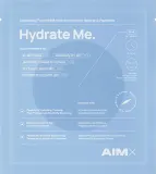 Увлажняющая тканевая маска AIMX Hydrate Me с пептидами и гиалуроновой кислотой, 25 мл — фото 1