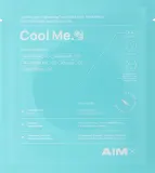 Охлаждающая тканевая маска AIMX Cool Me с гиалуроновой кислотой, пептидами и пробиотиками, 25 мл — фото 1