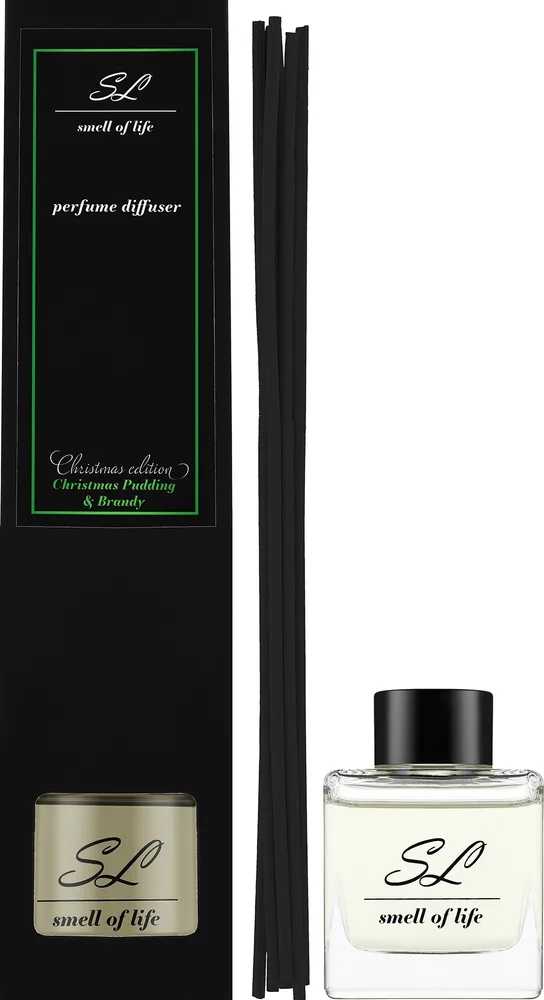 Аромадиффузор для дома Smell Of Life Christmas Pudding & Brandy 100 мл