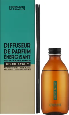 Аромадиффузор Compagnie De Provence Fragrance Diffuser Mint Basil, мята и базилик