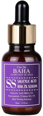 Сыворотка для лица Cos De BAHA Salicylic Acid себорегулирующая для проблемной кожи 30 мл