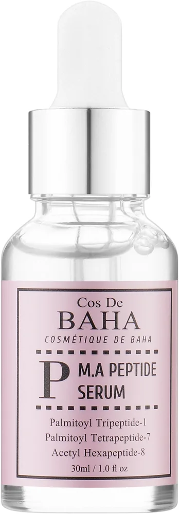 Сыворотка для лица Cos De BAHA Peptide Serum Matrixyl 3000 Argireline разглаживающая 30 мл