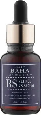 Сыворотка для лица Cos De BAHA Retinol обновляющая текстуру кожи 30 мл