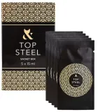 Набор топ для гель-лака F.O.X SHOT Top Steel в саше 5 шт по 15 мл — фото 1
