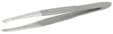 Пинцет для бровей Beter Elite Matt Satin Finish Slanted Point Tweezers со скошенными кончиками, с сатиновой отделкой, 1 шт — фото 1