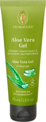 Primavera Aloe Vera Gel гель для тела с алоэ 75 мл, увлажняющий успокаивающий гель с органическим соком алоэ для всех типов кожи