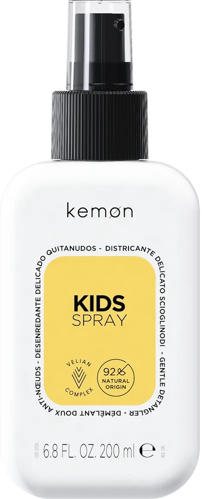 Детский спрей для волос Kemon Kids с трегалозой и ромашкой, для лёгкого расчёсывания, 200 мл