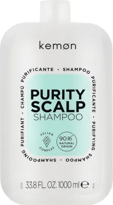 Шампунь Kemon Purity Scalp глубоко очищающий для жирной кожи головы, 1000 мл