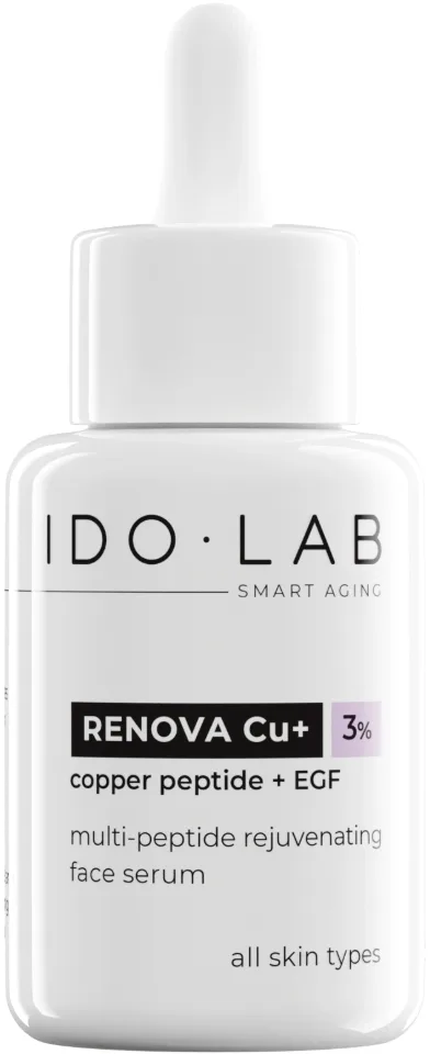 Сыворотка для лица Idolab Renova Cu+ с медным пептидом укрепляющая многоуровневая 30 мл