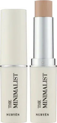 Тональный стик Nubyen The Minimalist Nano Particle Light Reflection Foundation кроющий матирующий, 30 г, оттенок 01