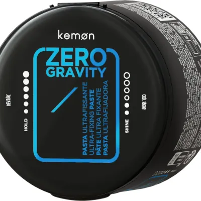 Паста для укладки волос Kemon Zero Gravity, экстрасильная фиксация, матовый финиш, 100 мл