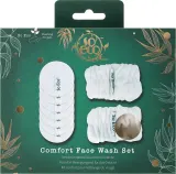Набор So Eco Comfort Face Wash многоразовые очищающие диски 7 шт и напульсники для умывания — фото 1